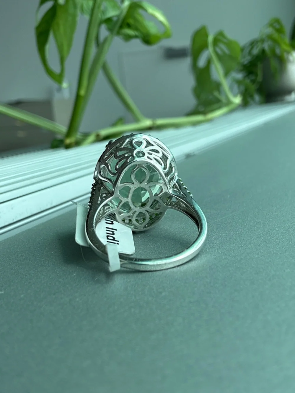 N/A striking prasiolite